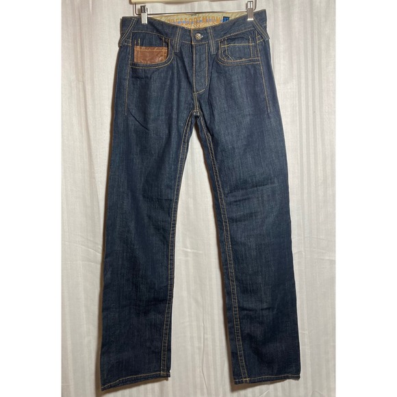 Guess Other - Guess Premium Pasadena Straight Leg Jeans Mens 32 Dark Wash Indigo‎ Streetwear